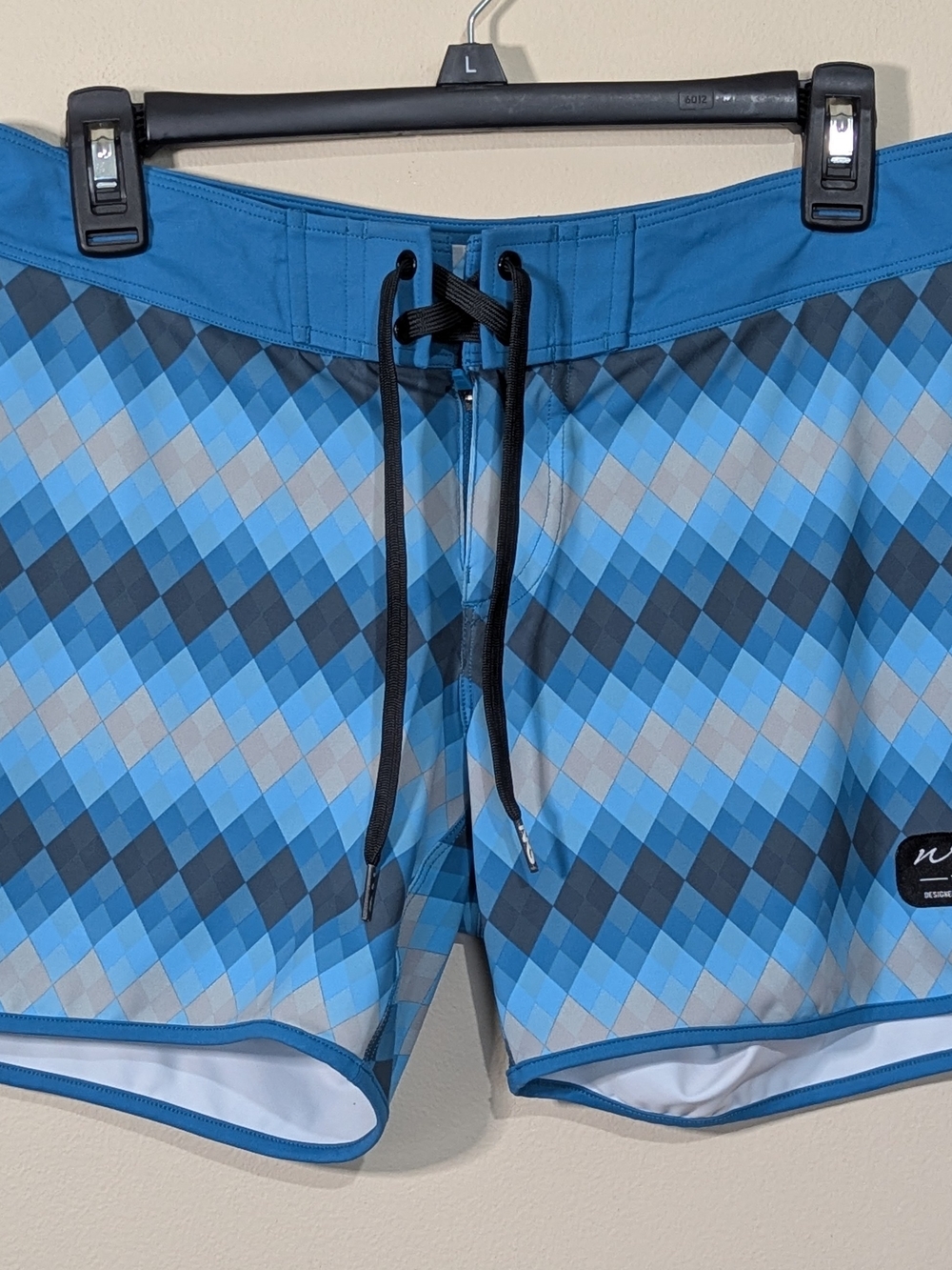 NRS Blue Board Shorts Womens Size 6 Surf Swim Paddle Quick Dry